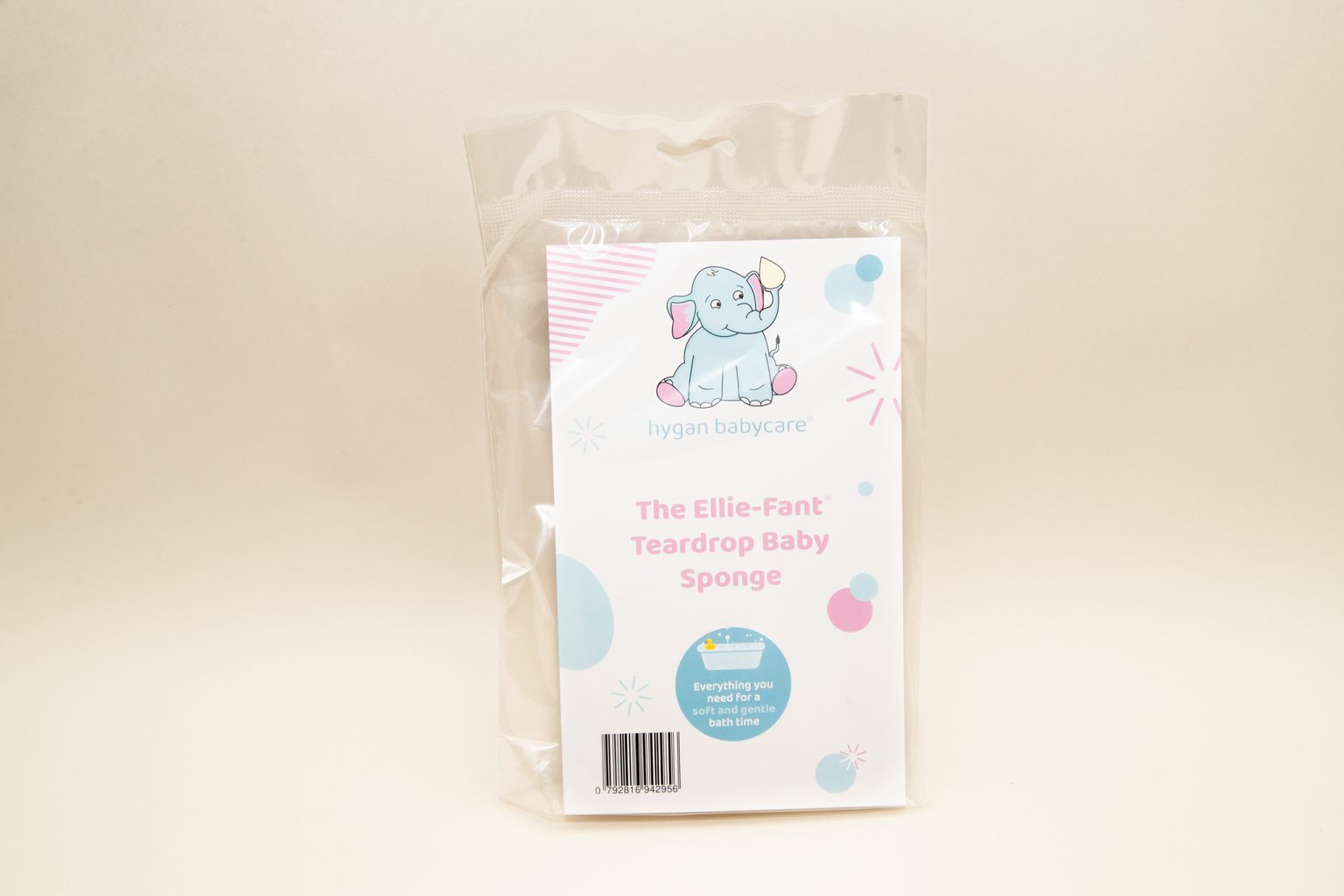 EllieFant Teardrop Baby Sponge