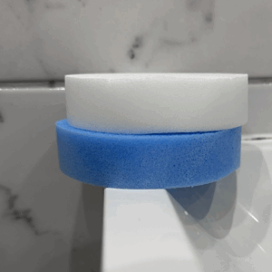 Ramer white and blue supersoft baby sponges
